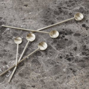 Fein Long Spoon | Brass by FERM LIVING (fein-small-spoon-brass-copy)
