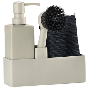Dish Wash Set | Mud by Zone Denmark (zone-dishwashing-set-mud)