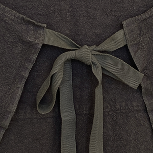 DOUDOU Apron w/pockets | Oxyde by CHARVET EDITIONS (charvet-editions-apron-doudou-oxyde)