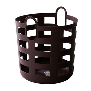 Storage & Laundry Basket L | Set 2 | Burgundy by DESIGNSTUFF (enkel-studio-storage-and-laundry-basket-l-burgandy-set-2)