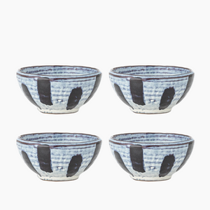 Ever Stoneware Bowls Set of 4 | Black by BLOOMINGVILLE (ever-bowl-set-of-4-black-stoneware)