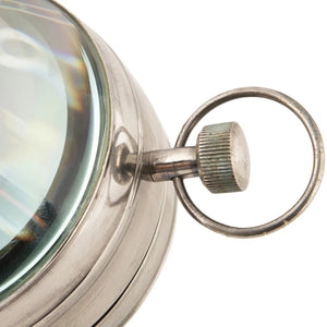 The Eye of Time Clock M by AUTHENTIC MODELS (the-eye-of-time-clock-silver)