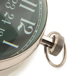 Eye Of Time Clock - Nickel by AUTHENTIC MODELS (stand-for-eye-of-time-nickel-13)