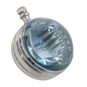 Eye Of Time Clock - Nickel by AUTHENTIC MODELS (stand-for-eye-of-time-nickel-13)