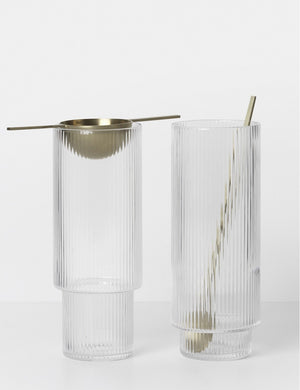 Fein Long Spoon | Brass by FERM LIVING (fein-small-spoon-brass-copy)