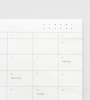 A2 Month Planner by FATHER RABBIT (a2-month-planner)