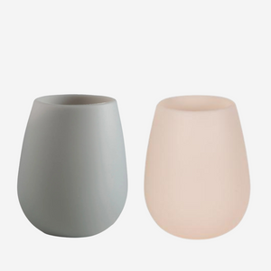 FEGG Silicone Tumblers | Smoke+Stone by PORTER GREEN (fegg-unbreakable-silicone-tumblers-smoke-stone)