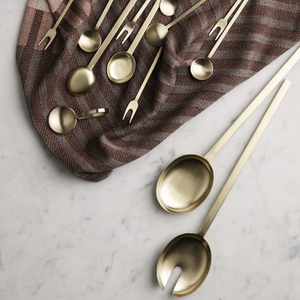Fein Relish Fork | Brass by FERM LIVING (fein-relish-fork-brass)