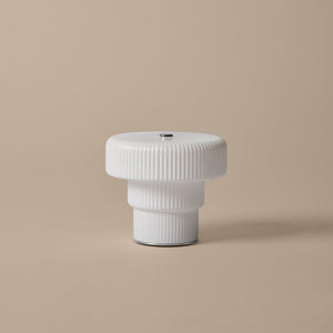 Ferm Living Ripple Portable Lamp H10 | White