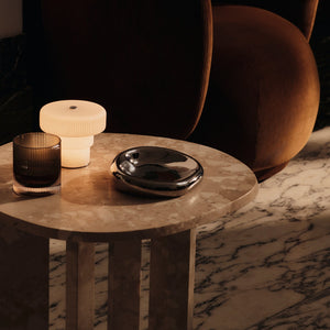 Ferm Living Ripple Portable Lamp H10 | White