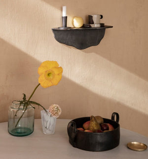 Flow Centrepiece | Black by FERM LIVING (flow-centrepiece-black)