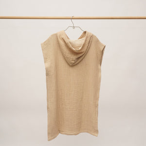 Flow Kids Poncho S/M | Mustard by ANZA TEXTILE COMPANY (anza-flow-kids-poncho-mustard-m-l)