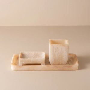 Flow Resin Structured Soap Dish | Shell by SAARDÉ (flow-resin-structured-soap-dish-shell)