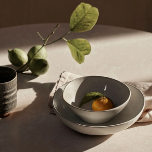 Flow Bowl Large | Off White Speckle by FERM LIVING (flow-bowl-large-off-white-speckle)