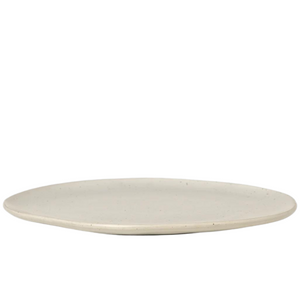 Flow Plate Large | Off White Speckle by FERM LIVING (flow-plate-large-off-white-speckle)