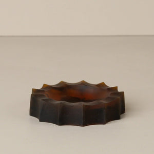 Flow Resin Sun Dish | Earth by SAARDÉ (flow-resin-sun-dish-earth)
