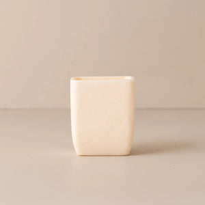 Flow Toothbrush Holder | Marshmallow by SAARDÉ (copy-of-saarde-flow-resin-toothbrush-holder-earth)