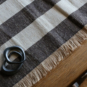 Flow Napkin Rings | Set 4 | Black Brass