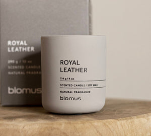 FRAGA Scented Candle L | Royal Leather by BLOMUS (blomus-fraga-scented-candle-royal-leather-large)