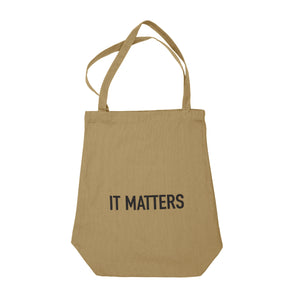It Matters Bag | Khaki by THE ORGANIC COMPANY (the-organic-company-it-matters-bag-khaki)
