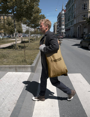 It Matters Bag | Khaki by THE ORGANIC COMPANY (the-organic-company-it-matters-bag-khaki)