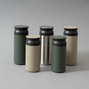 Kinto Travel Tumbler 350ml | Sand Beige by KINTO (kinto-travel-tumbler-350ml-sand-beige)
