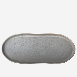 Kendra Serving Plate | Grey by BLOOMINGVILLE (bloomingville-kendra-serving-plate)