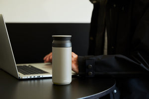 Kinto Travel Tumbler 350ml | Khaki by KINTO (kinto-travel-tumbler-khaki-350ml)