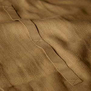 Organic Cotton Tea Towel L | Khaki by THE ORGANIC COMPANY (the-organic-company-kitchen-towel-khaki)