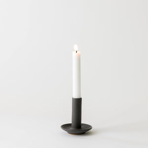 Lou Candle Holder | Dark Grey by TELL ME MORE (tell-me-more-lou-candle-holder-dark-grey)