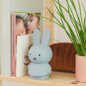Miffy Money Box | SILVER BLUE | 19cm by ATELIER PIERRE (miffy-money-box-silver-blue-19cm)