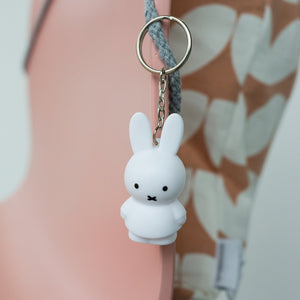 Miffy Key Ring 6.2cm | Pure White by ATELIER PIERRE (miffy-key-ring-6-2cm-pure)
