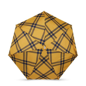 Micro Umbrella | Yellow Tweed by ANATOLE (anatole-micro-umbrella-tartan-finsbury-yellow-black)