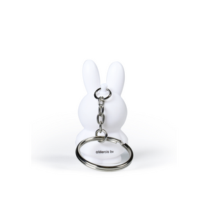 Miffy Key Ring 6.2cm | Pure White by ATELIER PIERRE (miffy-key-ring-6-2cm-pure)