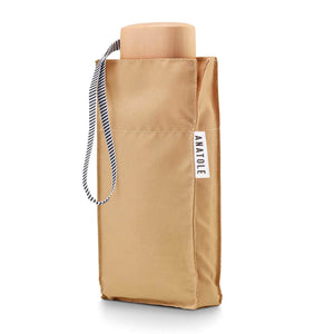 Micro Umbrella | Almond/Camille by ANATOLE (anatole-cream-beige-folding-micro-umbrella-camille)