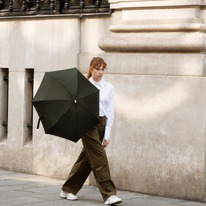 Micro Umbrella | Leonard/Khaki by ANATOLE (anatole-khaki-folding-micro-umbrella-leonard)