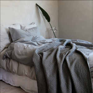 Miro Bedspread 180X260 | Dove by TELL ME MORE (tell-me-more-miro-bedspread-180x260-dove)