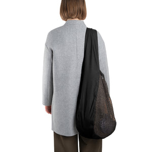 Net Shoulder Bag | Black by THE ORGANIC COMPANY (the-organic-co-net-shoulder-ba)