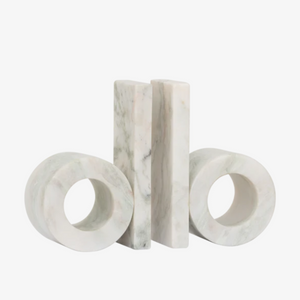 Orlin Bookend | White Marble by URBAN NATURE CULTURE (orlin-bookend-white-marble)