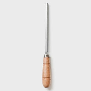 Beechwood Sharpening Steel | 32.5cm by PALLARÈS (pallares-sharpening-steel-beech-wood-handle-32-5cm)