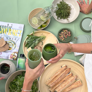 FEGG Silicone Tumblers | Sage+Olive by PORTER GREEN (fegg-unbreakable-silicone-tumblers-sage-olive)