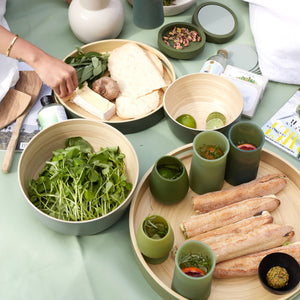 FEGG Silicone Tumblers | Sage+Olive by PORTER GREEN (fegg-unbreakable-silicone-tumblers-sage-olive)