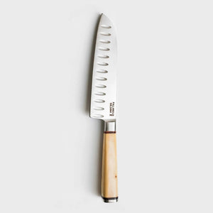 Boxwood Santoku Knife | 17cm by PALLARÈS (pallares-boxwood-santoku-knife)