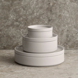 Pilar Dessert Plate | Moonbeam by BLOMUS (pilar-dessert-plate-moonbeam)