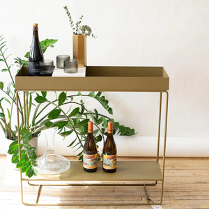 Plant Box Two-Tier | Olive by FERM LIVING (plant-box-two-tier-black-copy)