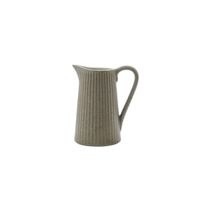 Pleat Jug | Grey/Brown by HOUSE DOCTOR (jug-hdpleat-grey-brown)