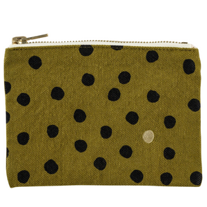Pouch Polka S | Lichen by La Cerise Sur Le Gateau (la-cerise-sur-la-gateau-pouch-polka-lichen-s)