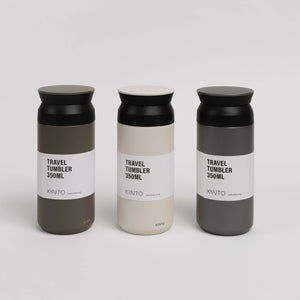 Kinto Travel Tumbler 350ml | Khaki by KINTO (kinto-travel-tumbler-khaki-350ml)