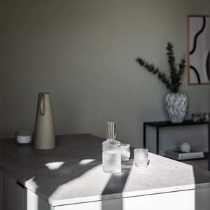 Ripple Glass | Set of 4 | Clear by FERM LIVING (ripple-glass-set-of-4-clear)