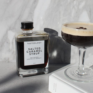 Salted caramel syrup